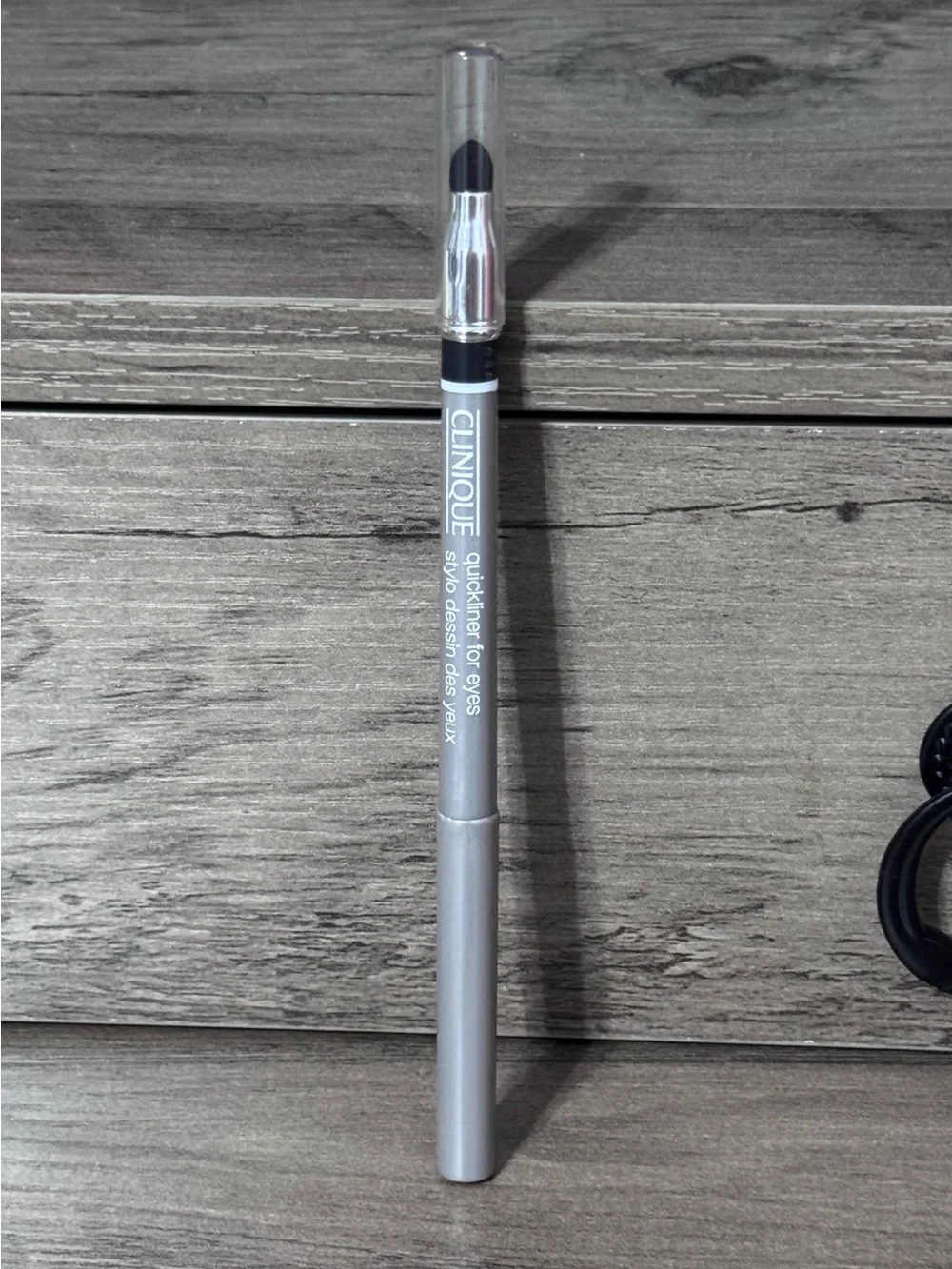 Clinique Quickliner for Eyes Pencil ~ 07 Really Black ~ full size ~